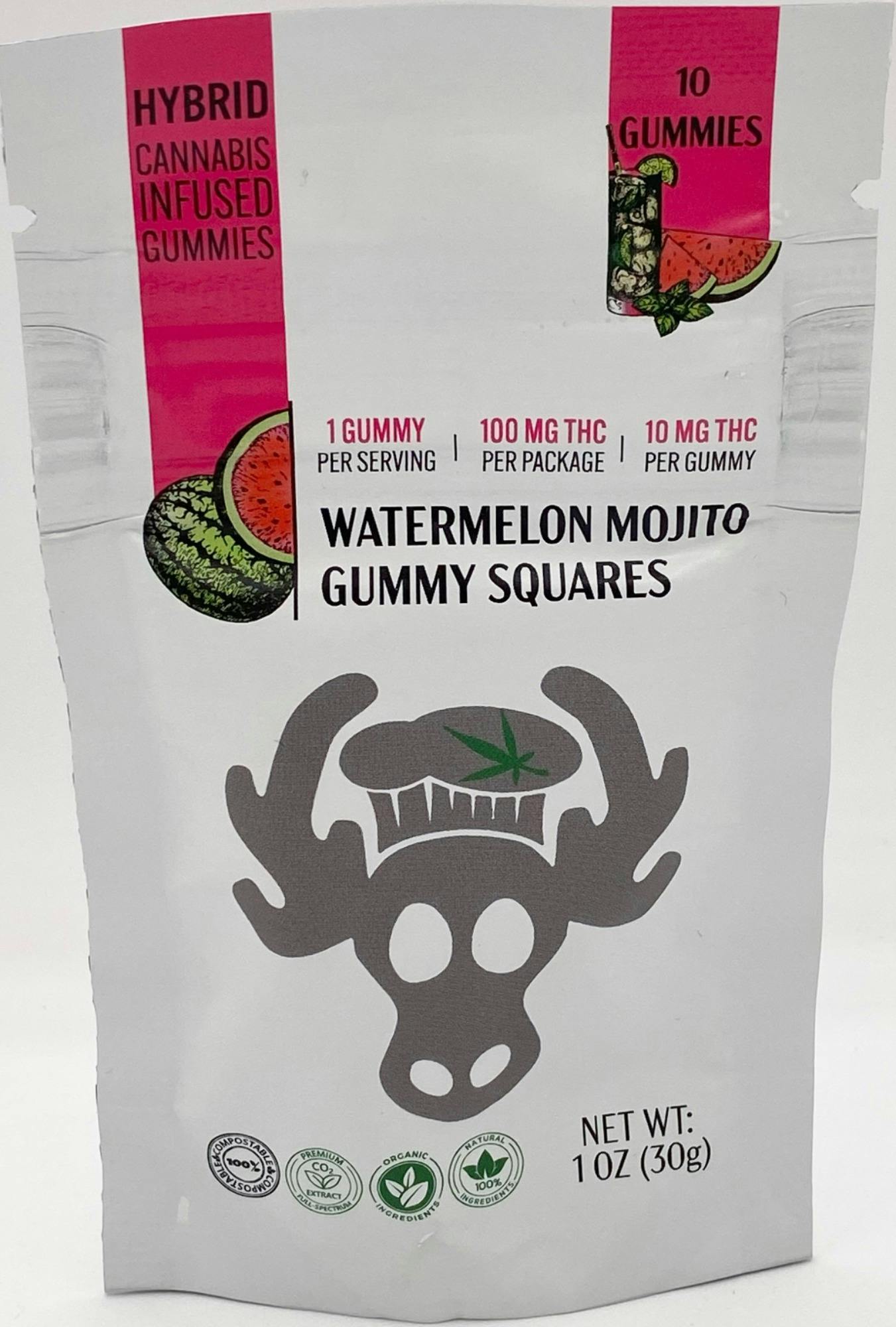 Watermelon Mojito | Gummies | 10pk | 10mg/ea