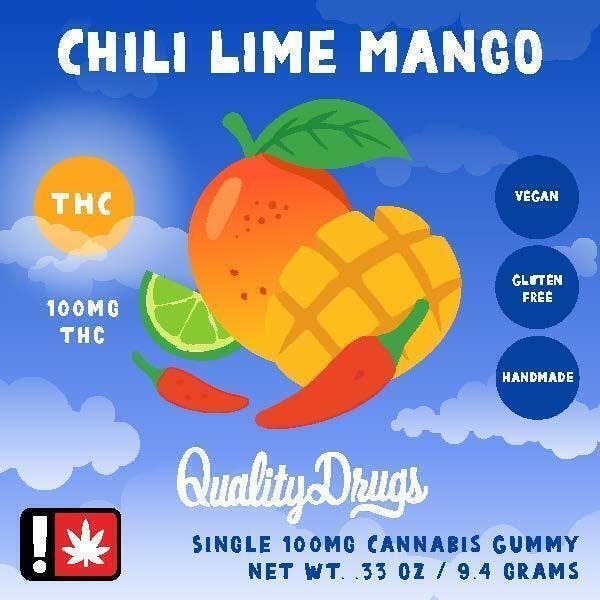 Chili Lime Mango Single: Gummies - 100mg/ea