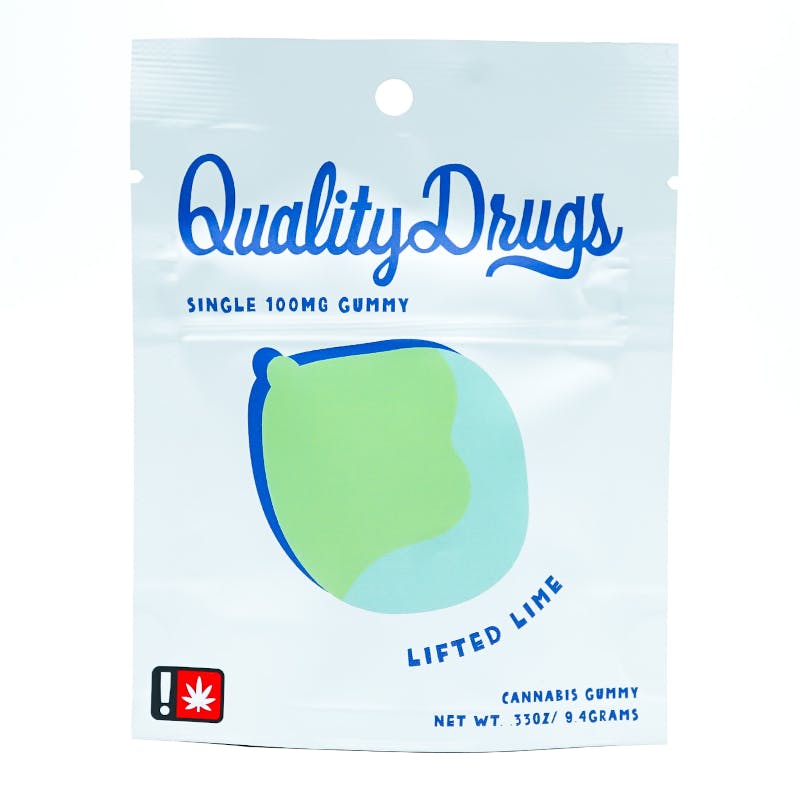 LIME SINGLE: Gummies - 100mg/ea