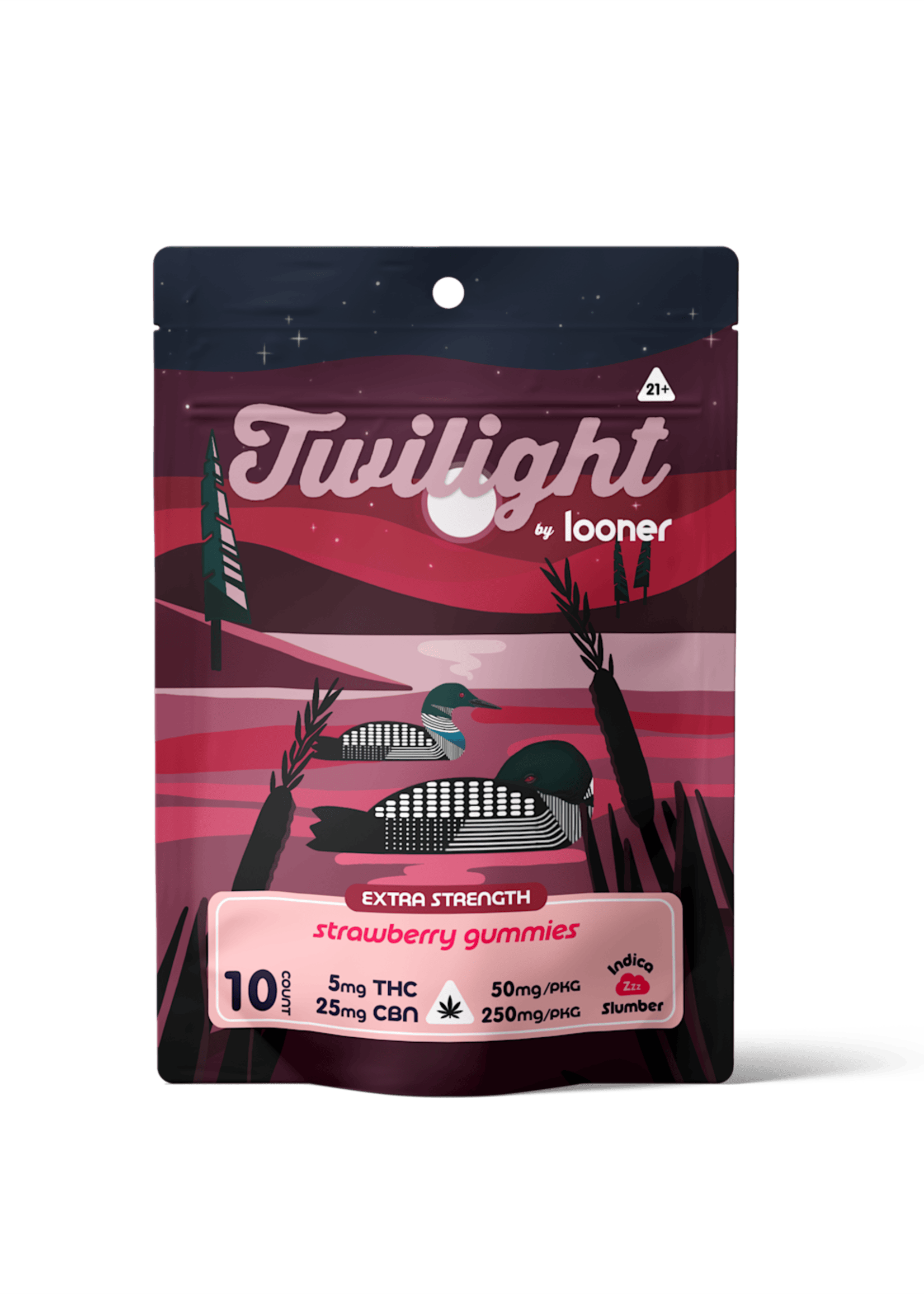 Twilight Strawberry | Gummies | 10pk | 5mg/ea