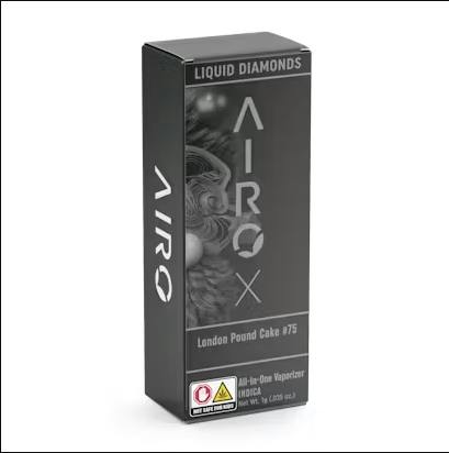 London Pound Cake # 75 | AiroX - Liquid Diamond | 1g All-in-One by Airo Brands