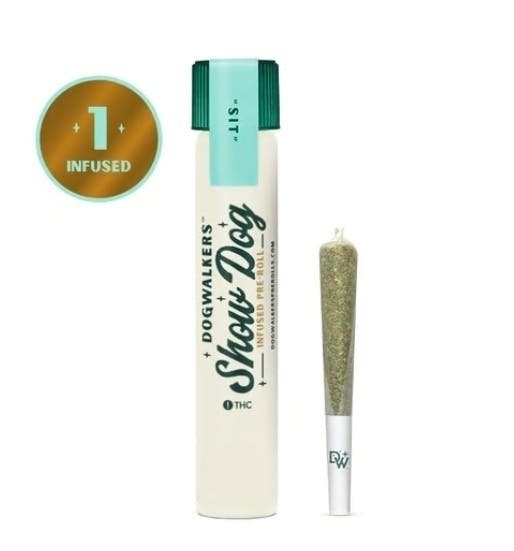 LA Kush Cake | Infused Joint | 1g by Dogwalkers