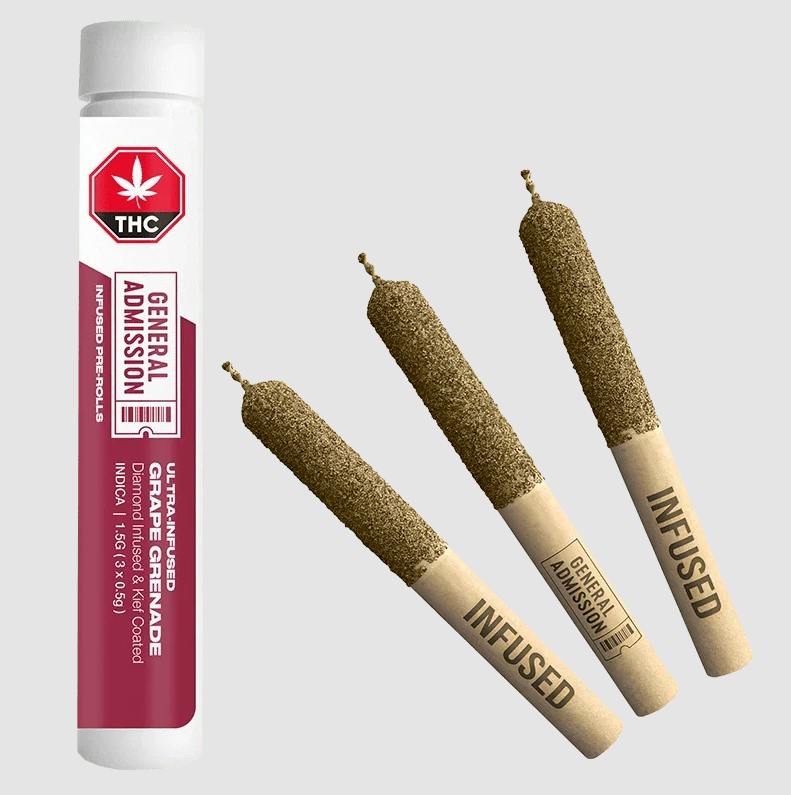 Grape Grenade | Infused Minis | 0.5g each | 3pk