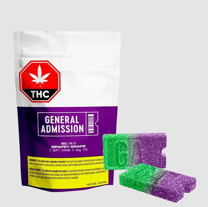 Grapey Grape Gummies | 10mg | 2ct | 5mg/ea