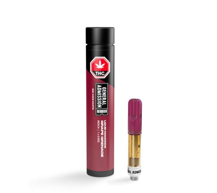 Grape Grenade | Liquid Diamond Cartridge | 0.95g