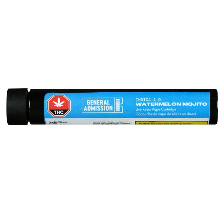 Watermelon Mojito | Live Resin Cartridge | 0.95g