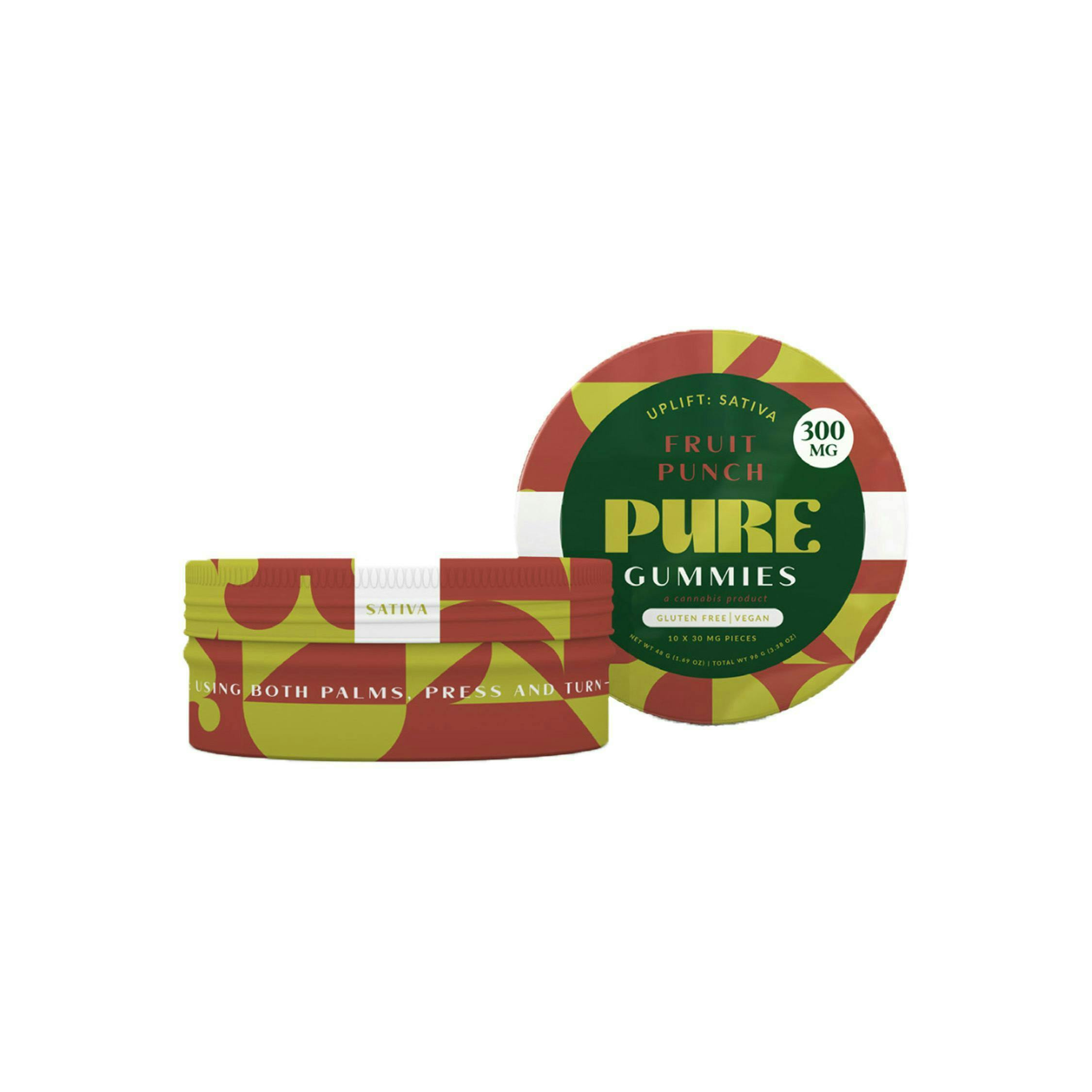 Fruit Punch Sativa Gummies · 300mg · 30ct