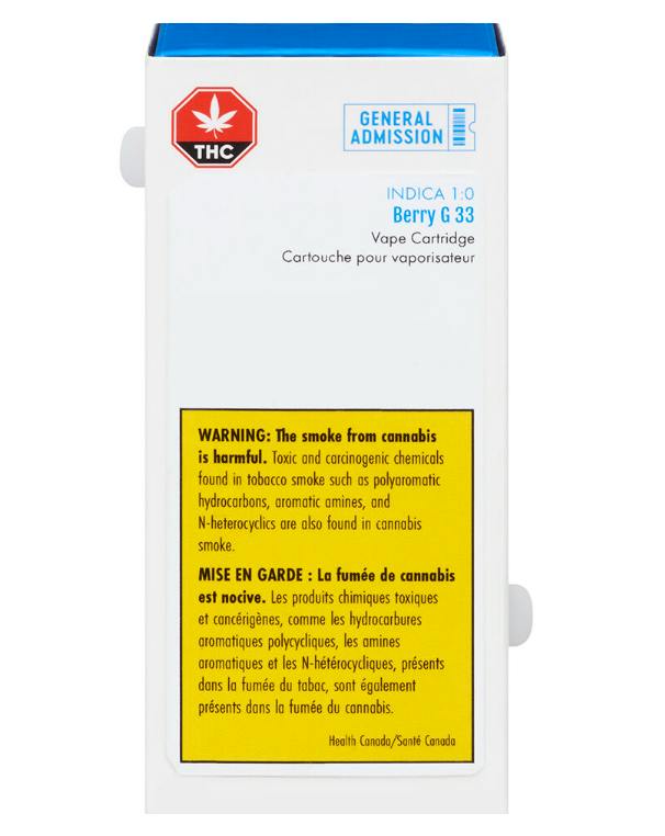 Berry G #33 | Cartridge | 0.95g