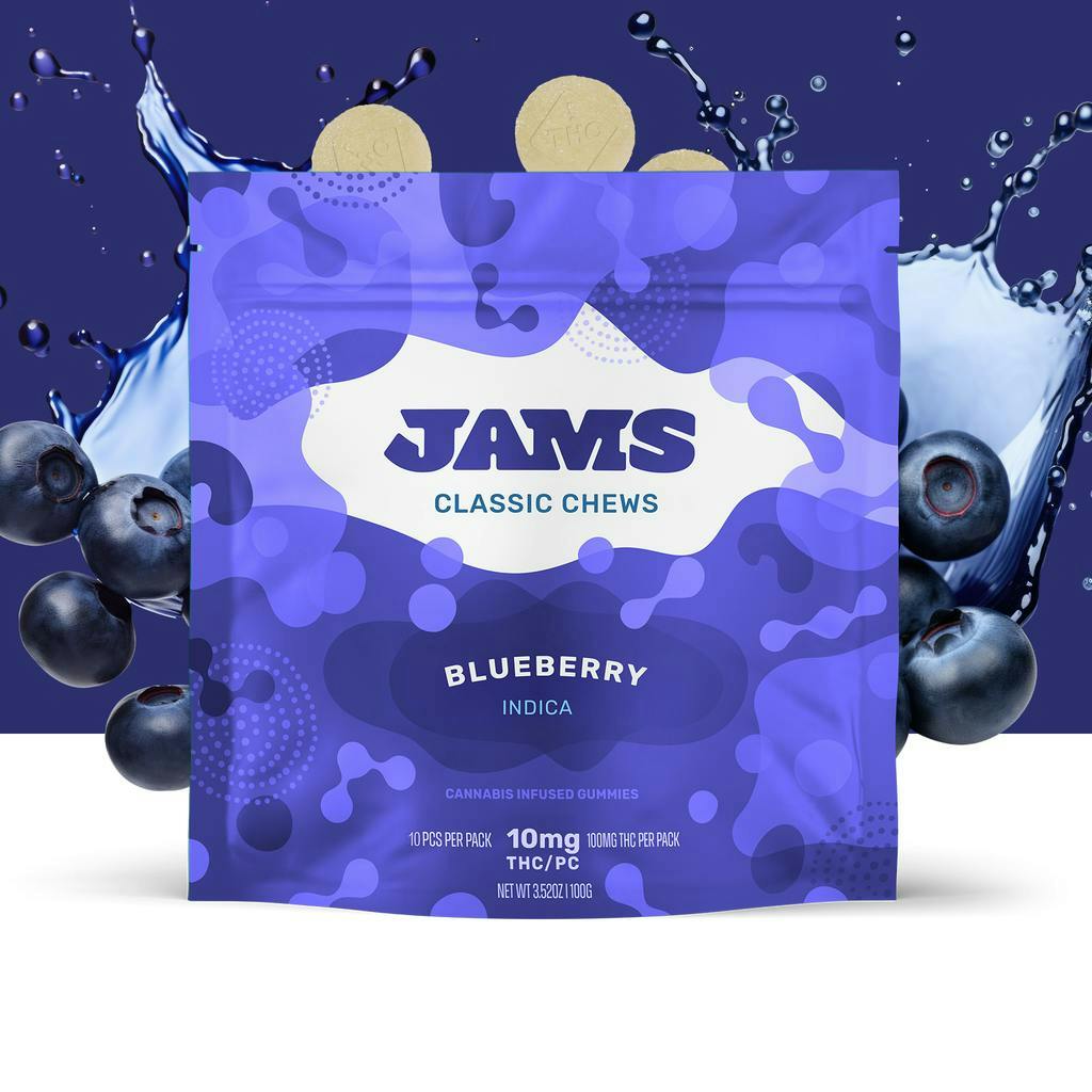 Blueberry Jellies | 100mg | 10ct | 10mg/ea