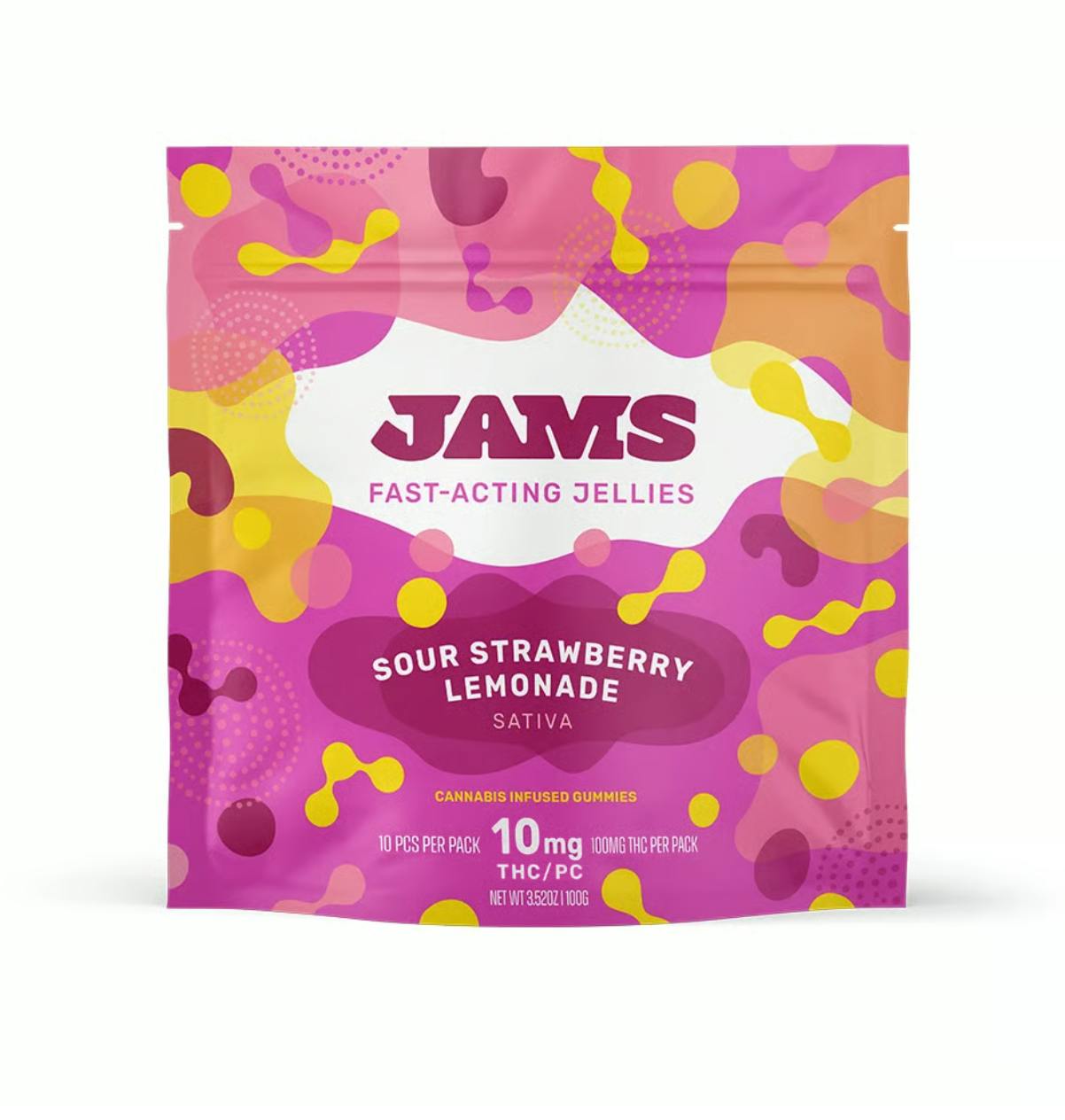 Sour Strawberry Lemonade Jellies