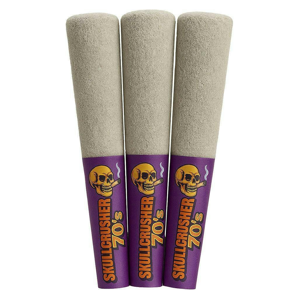 Iced Raspberry | Skullcrusher 70's Diamond Infused Minis | 0.45g each | 3pk