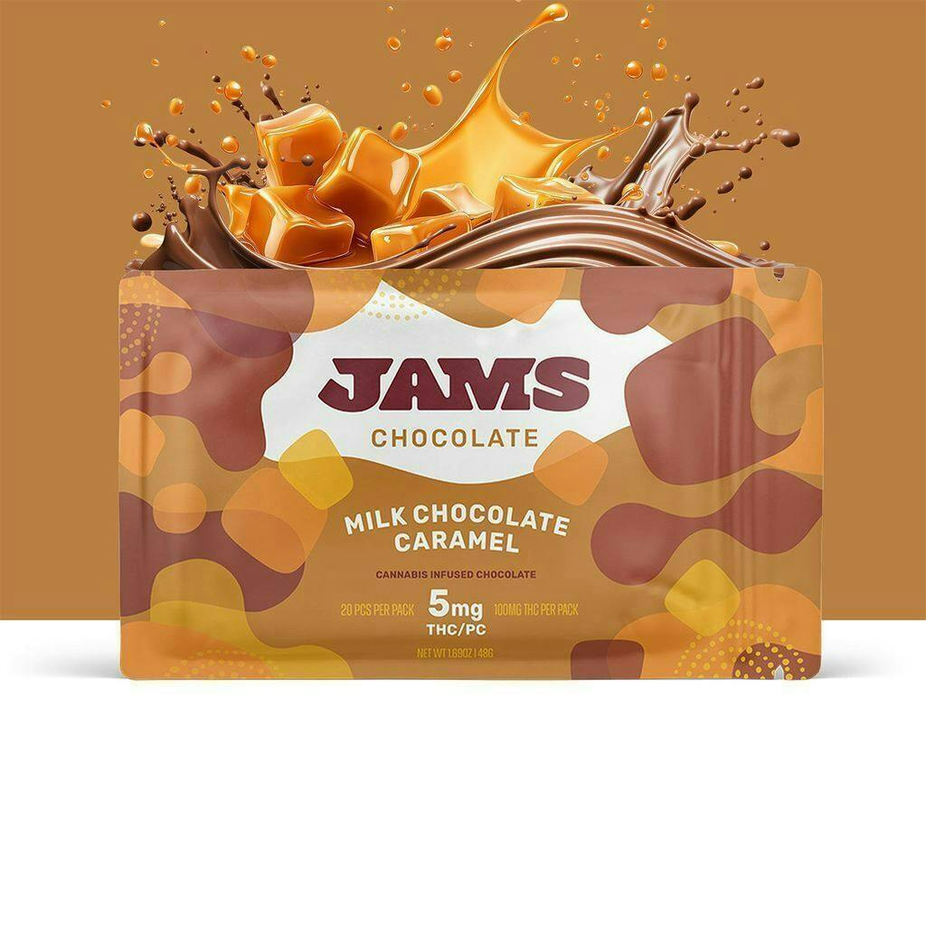 Milk Chocolate Salted Caramel Chocolates | 100mg | 20ct | 5mg/ea