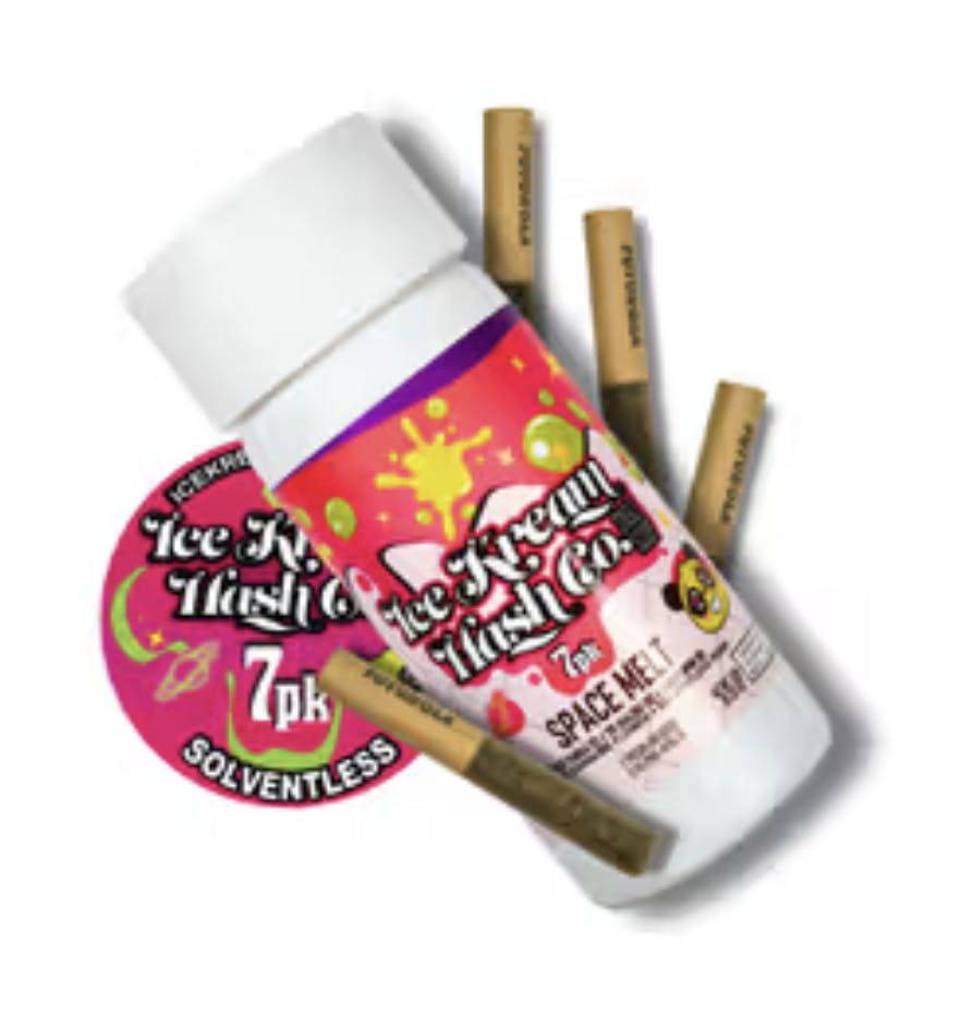 Space Melt | Single Scoop Rosin Infused Minis | 0.5g each | 7pk by Ice Kream Hash Co.