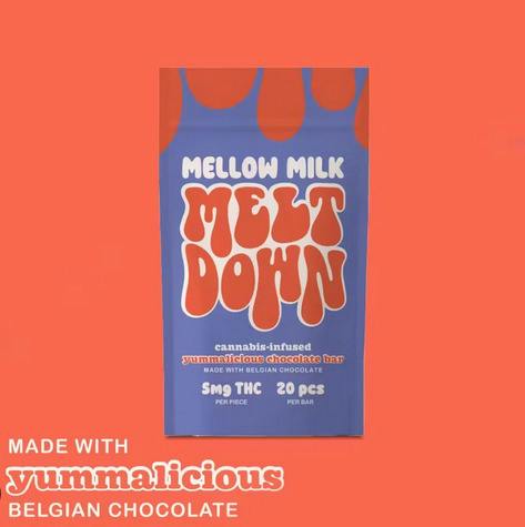 Mellow Milk Chocolate Bar | Chocolates | 20pk | 5mg/ea
