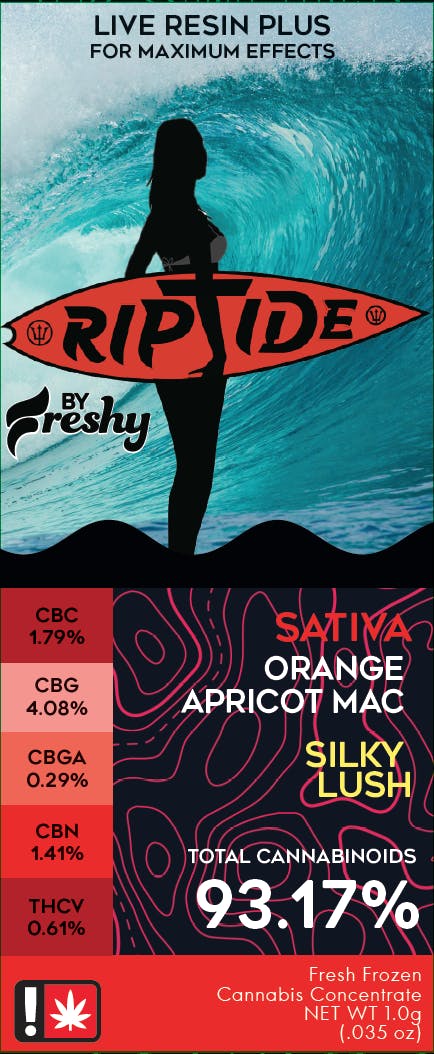 Orange Apricot Mac: 1g