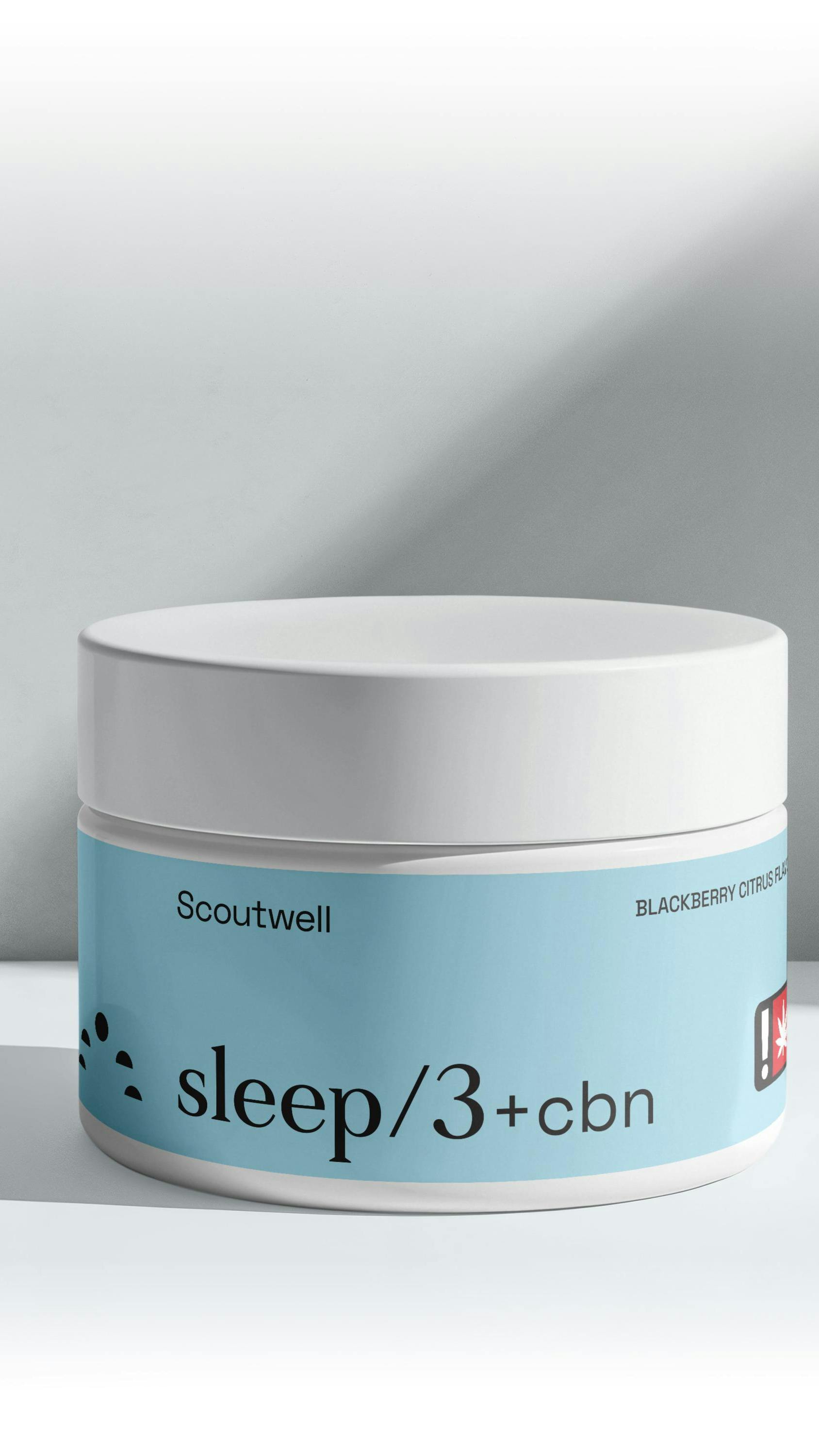Scoutwell - Blackberry Citrus - Sleep 3mg THC/6mg CBN | Mints | 33pk | 3mg/