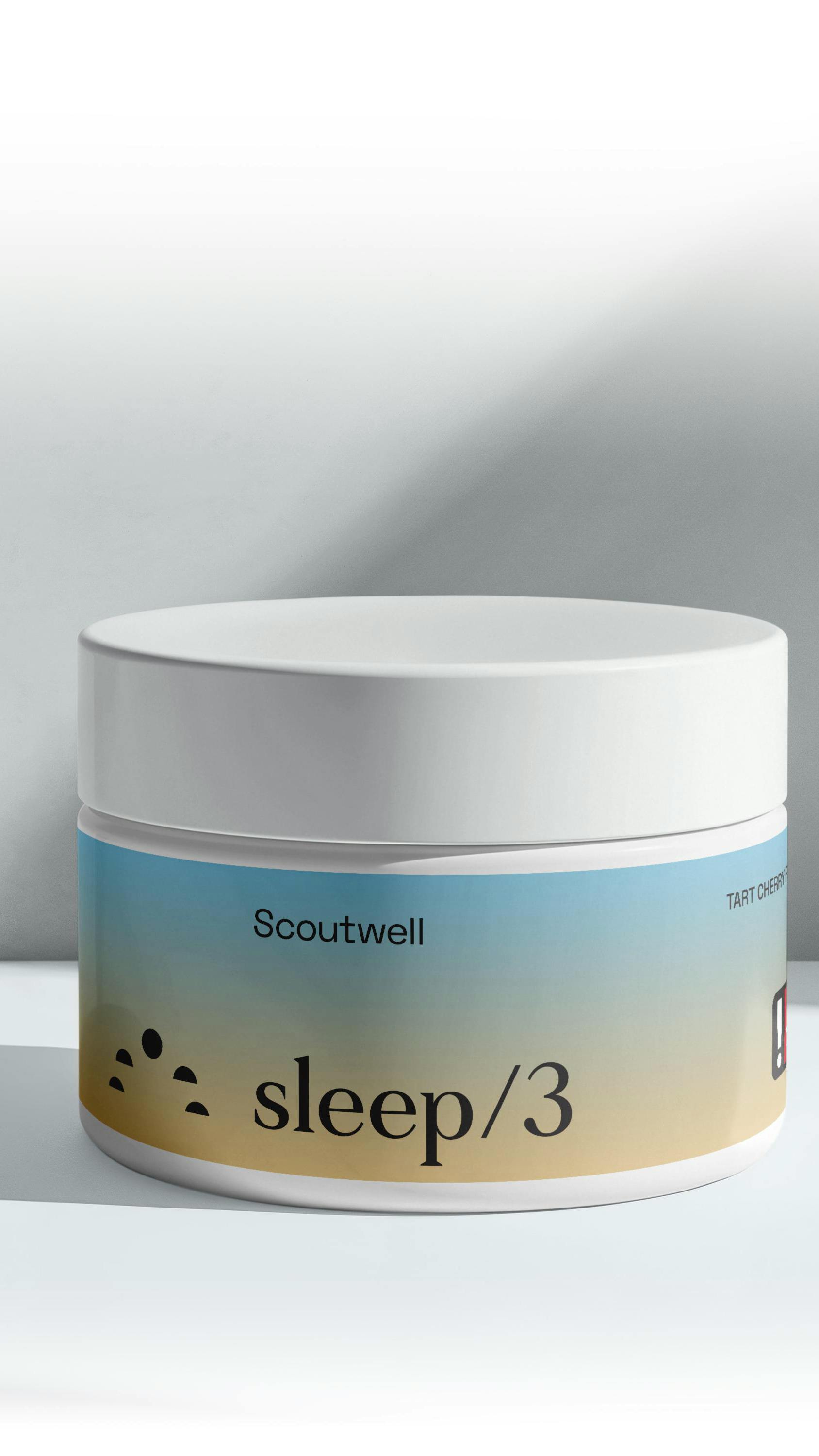 Scoutwell - Tart Cherry - Sleep 3mg THC | Mints | 33pk | 3mg/ea