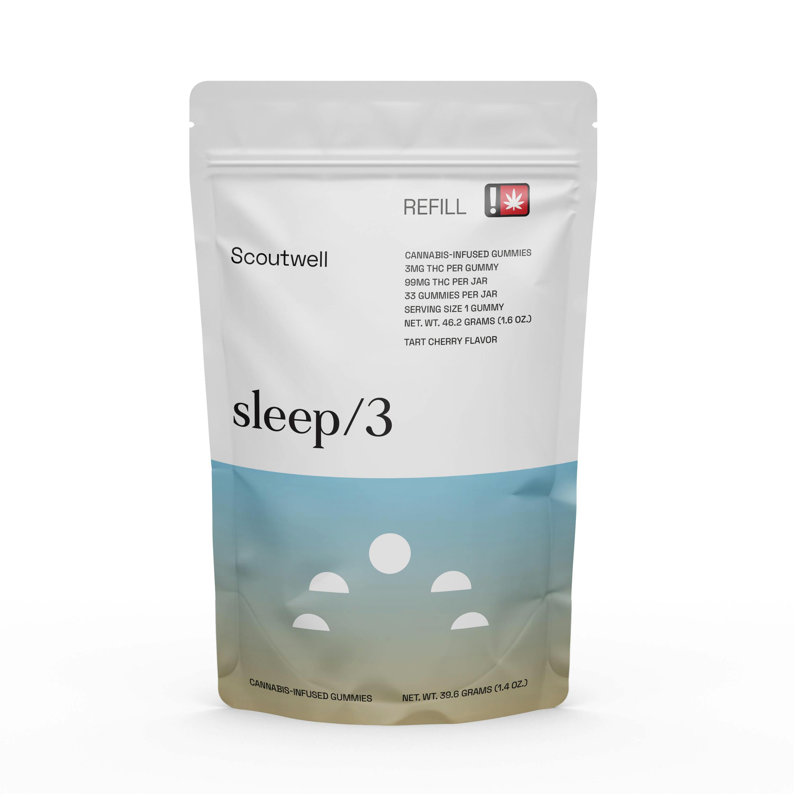 Tart Cherry Sleep | Gummies | 33pk | 3mg/ea