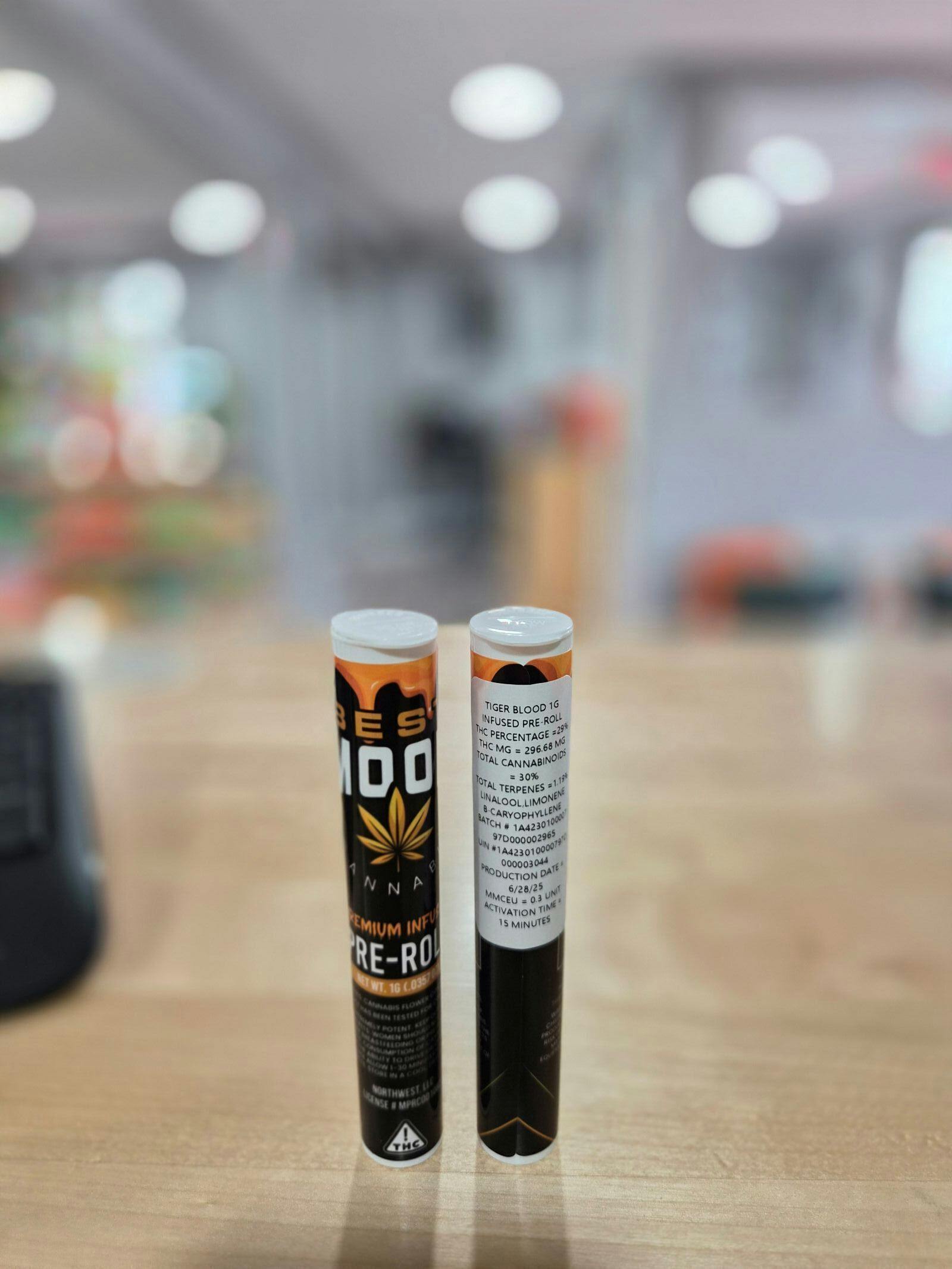 Tiger Blood | Infused Joints | 1g