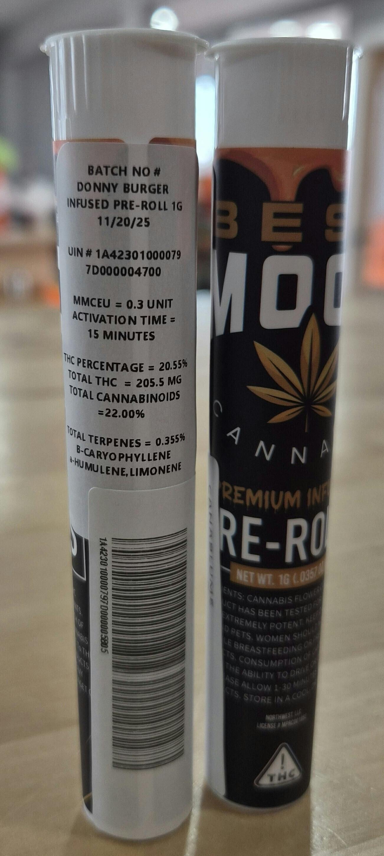Donny Burger | Infused Joints | 1g