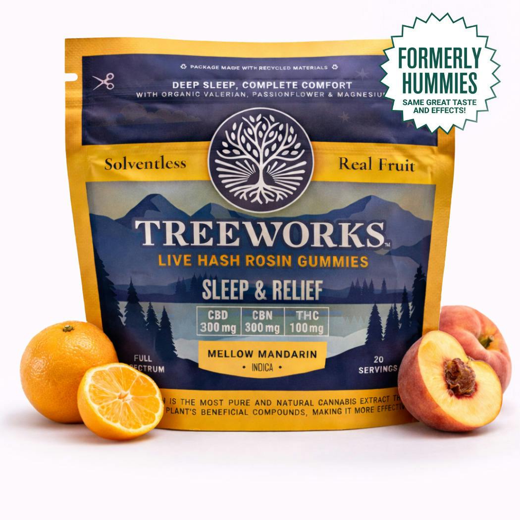 Sleep & Relief Mellow Mandarin | Gummies | 10pk | 10mg/ea