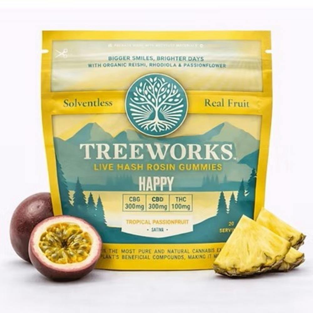 Happy Tropical Passionfruit Hummies | Gummies | 20pk | 5mg/ea