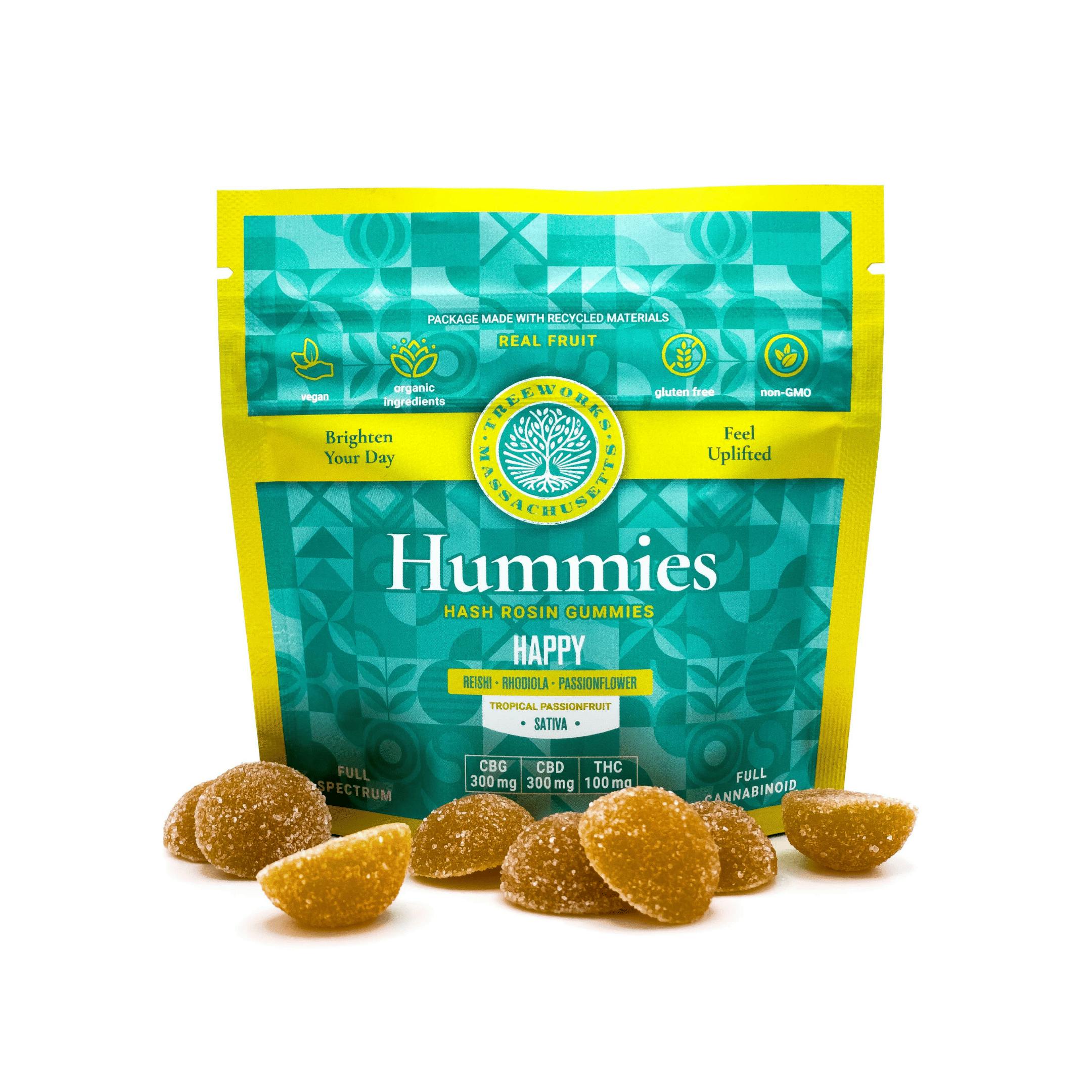Treeworks - Happy Hummies - 100mg | Gummies | 10pk | 10mg/ea