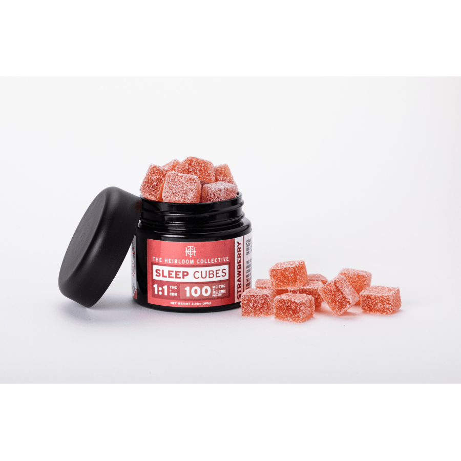 Sleep Cubes 1:1 THC/CBN | Gummies | 20pk | 5mg/ea