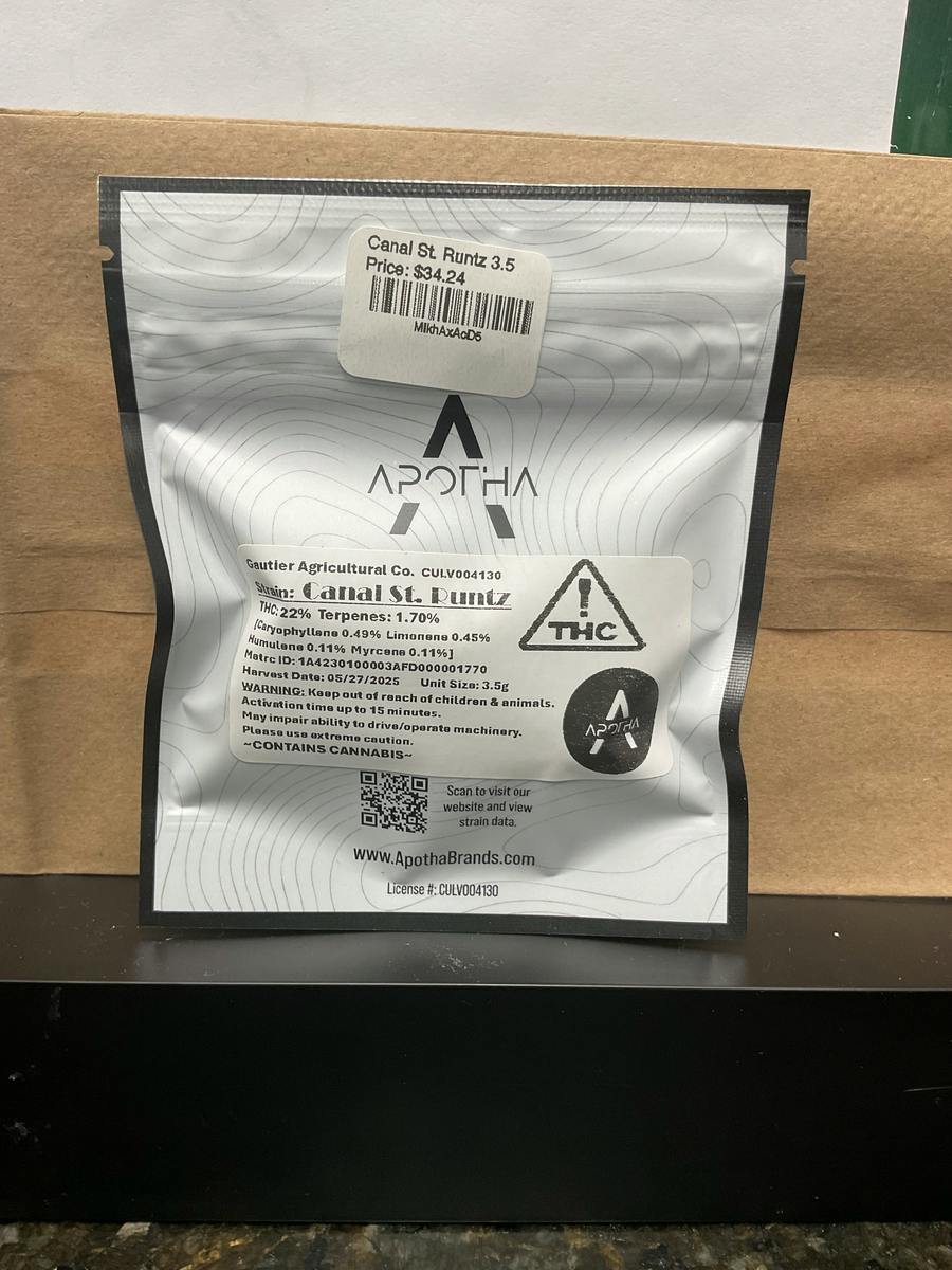 Canal St. Runtz | Big Buds | 3.5g