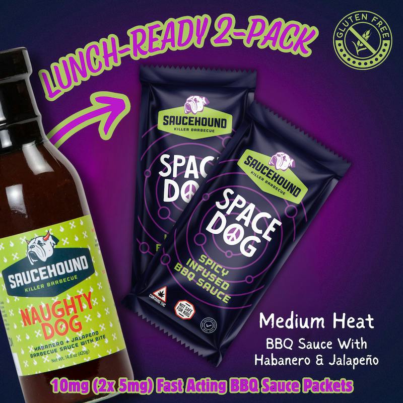 Spicy BBQ Sauce | 2pk | 5mg/ea at Pettals Cannabis Dispensary - Attleboro