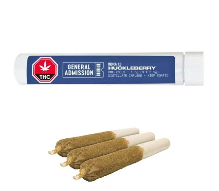 Huckleberry | Infused Minis | 0.5g each | 3pk