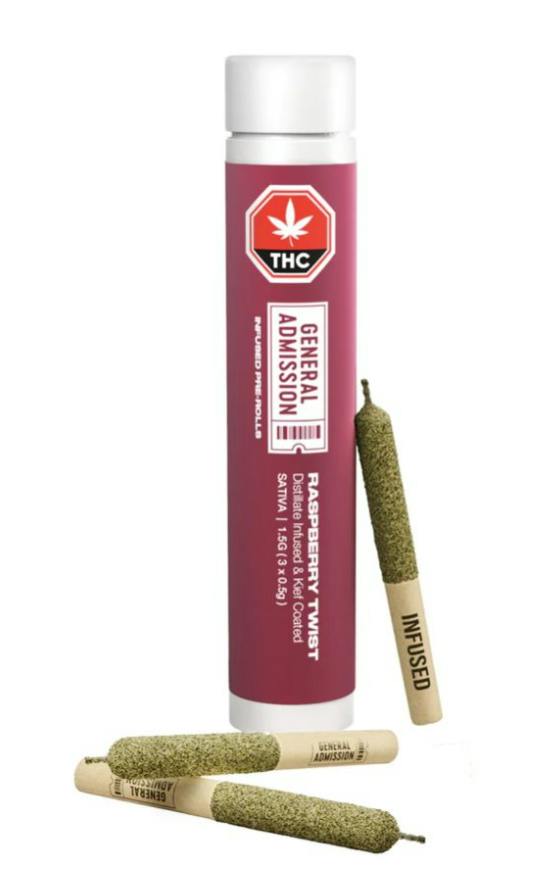 Razzberry Twist | Infused Minis | 0.5g each | 3pk