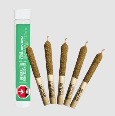 High Key Kiwi | Infused Minis | 0.5g each | 5pk