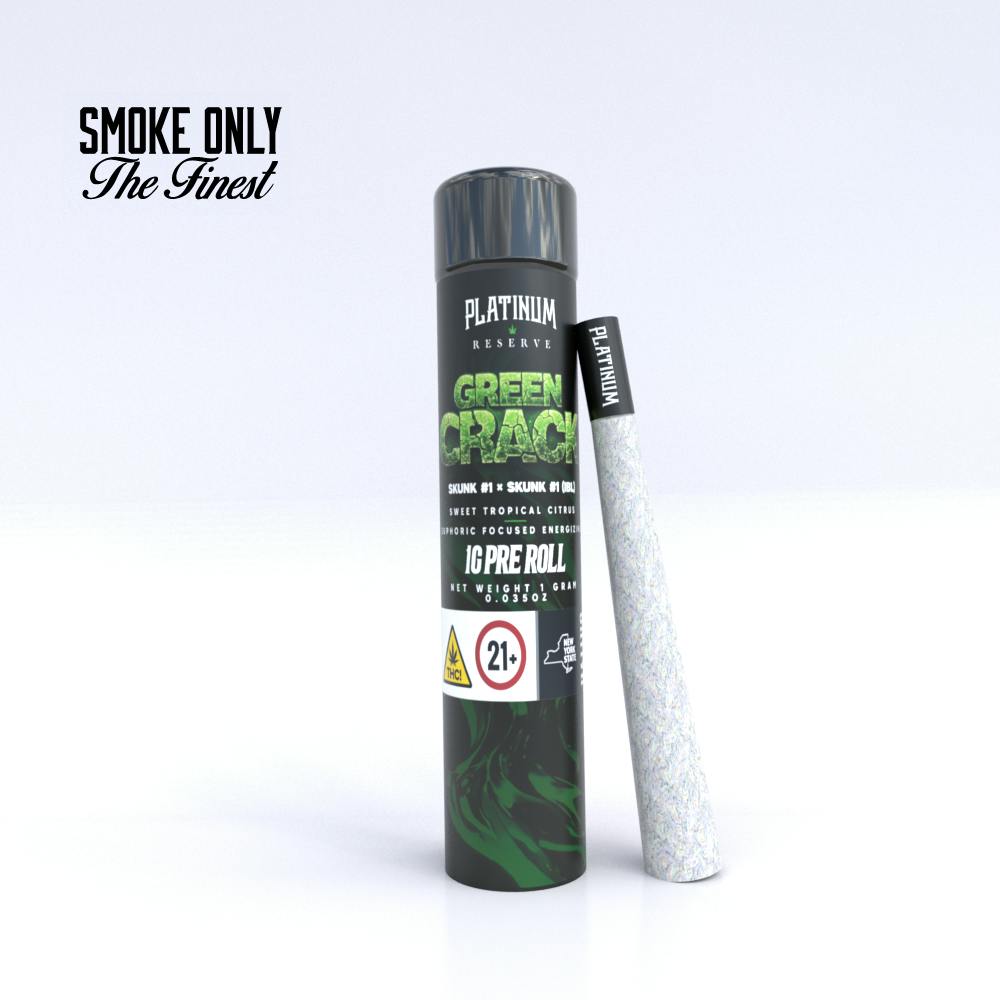 Platinum Reserve I Green Crack | Joint | 1g by Platinum Reserve
