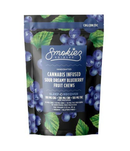 Smokiez Edibles: Sour Dreamy Blueberry