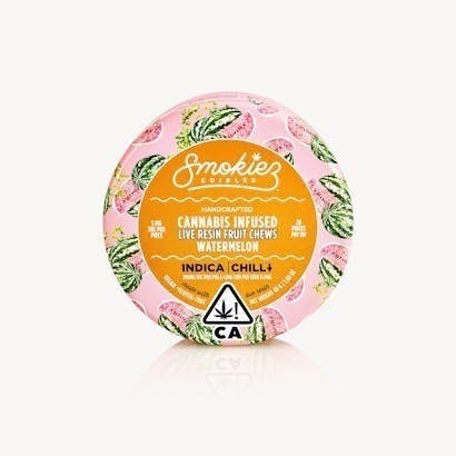 Sour Watermelon Gummies Live Resin | 100mg | 20ct | 5mg/ea at Spring River Dispensary