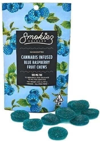 Smokiez Edibles: Sweet Blue Raspberry