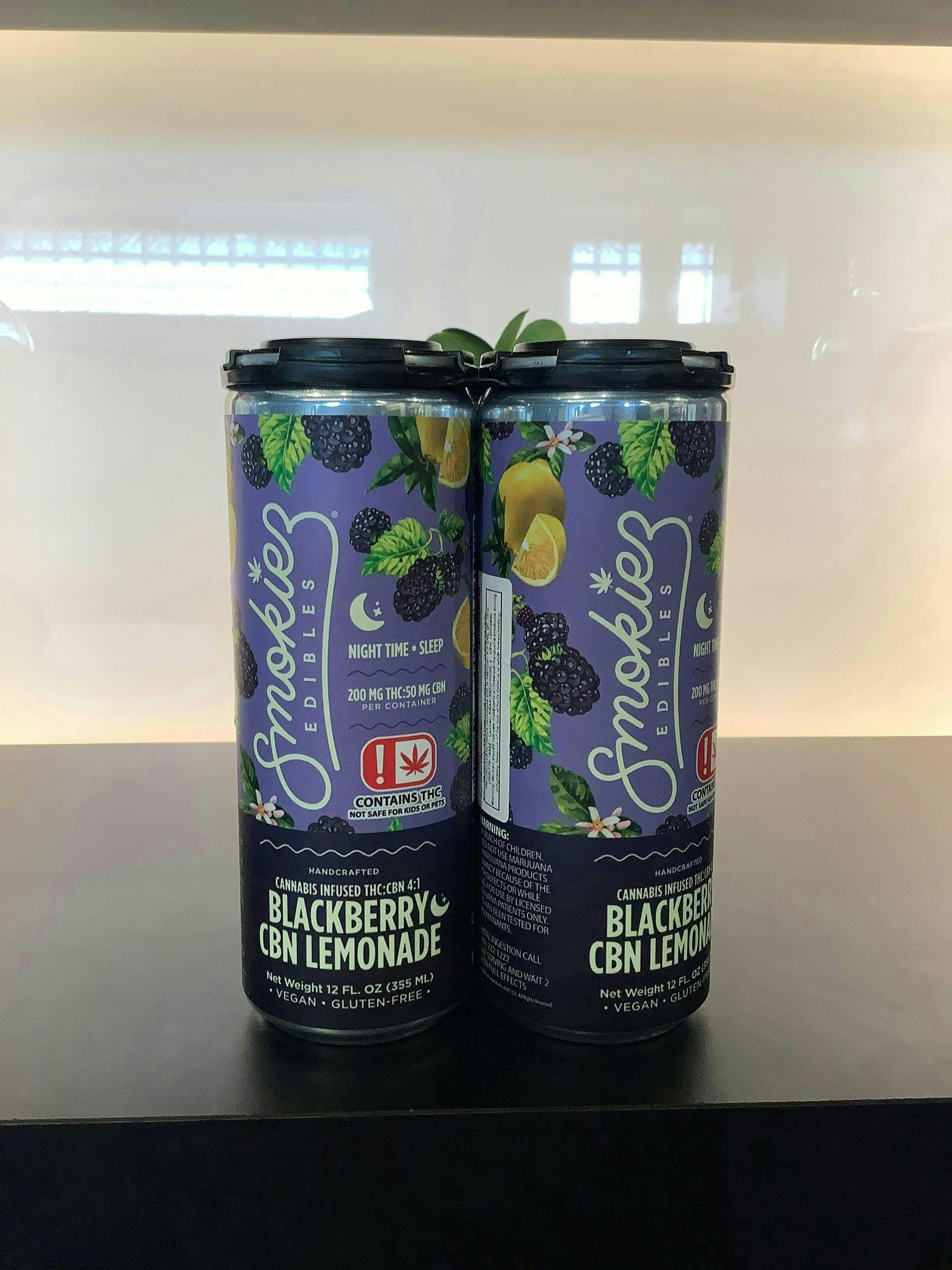Blackberry Lemonade 4:1 THC:CBN | Non-Carbonated | 250mg