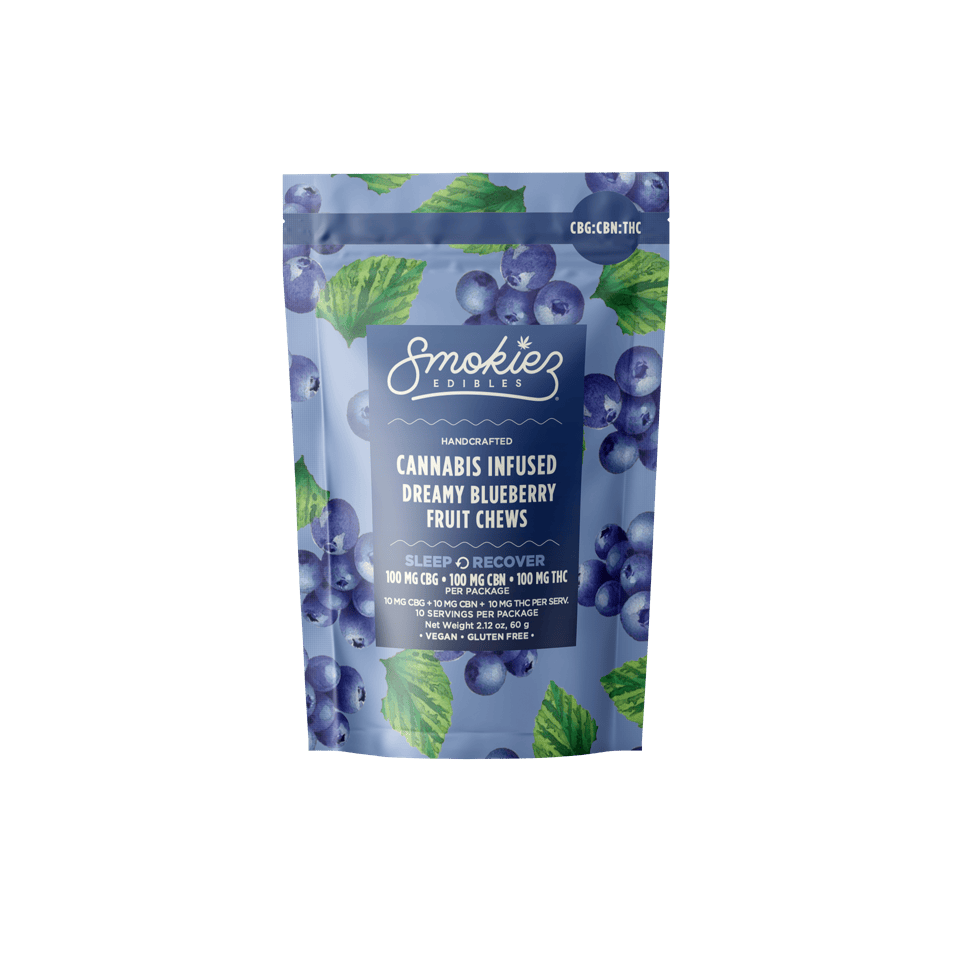 Sweet Dreamy Blueberry 1:1:1 THC:CBG:CBN Gummies | 20mg | 2ct | 10mg/ea