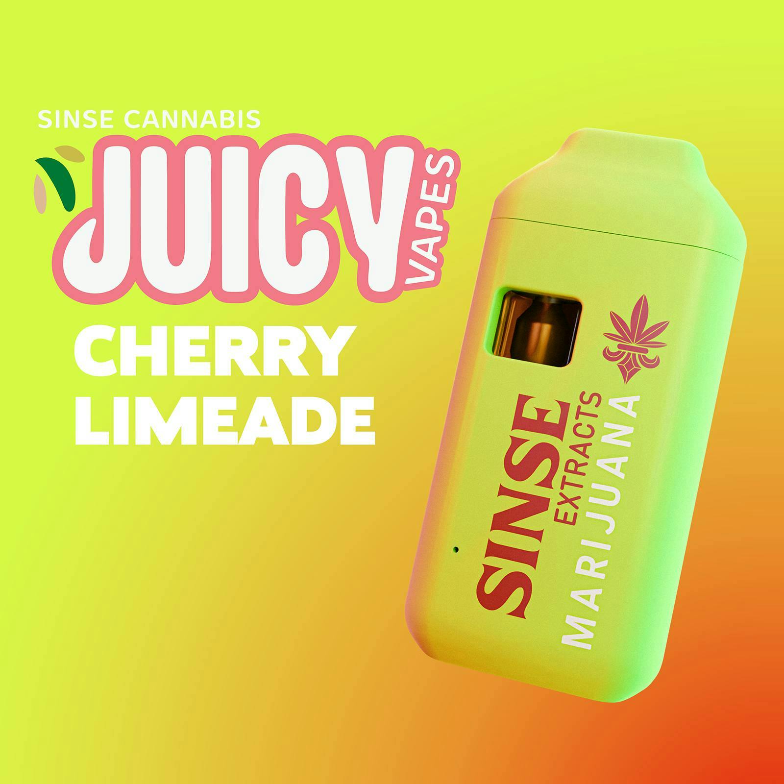 Cherry Limeade | Disposable | 1g by Sinse Cannabis