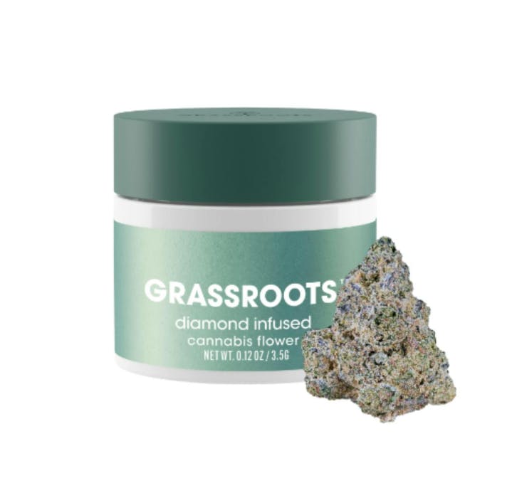 Foreign Kush Mints | Infused Flower | 3.5g by Grassroots