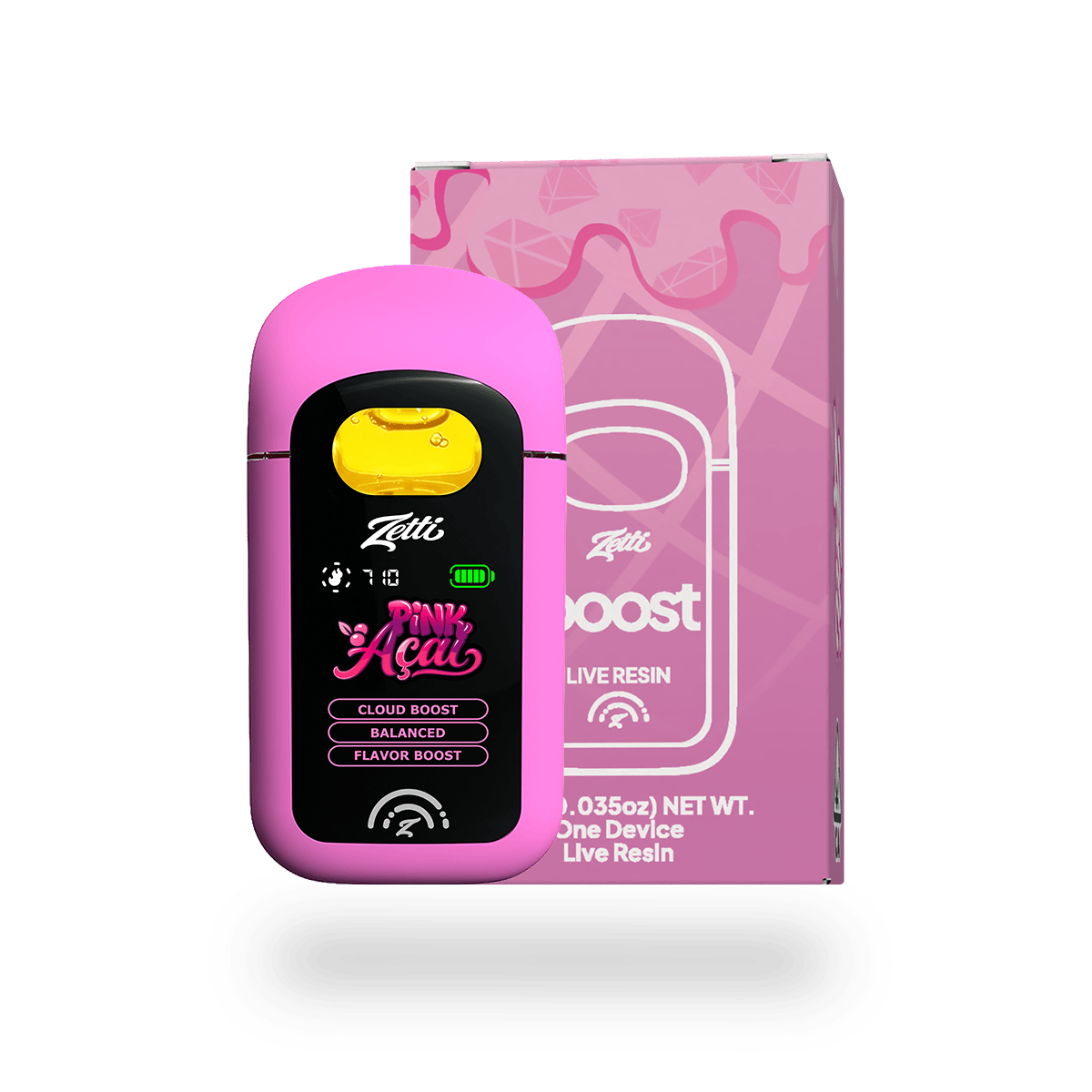 ZETTI BOOST | PINK ACAI | 1G