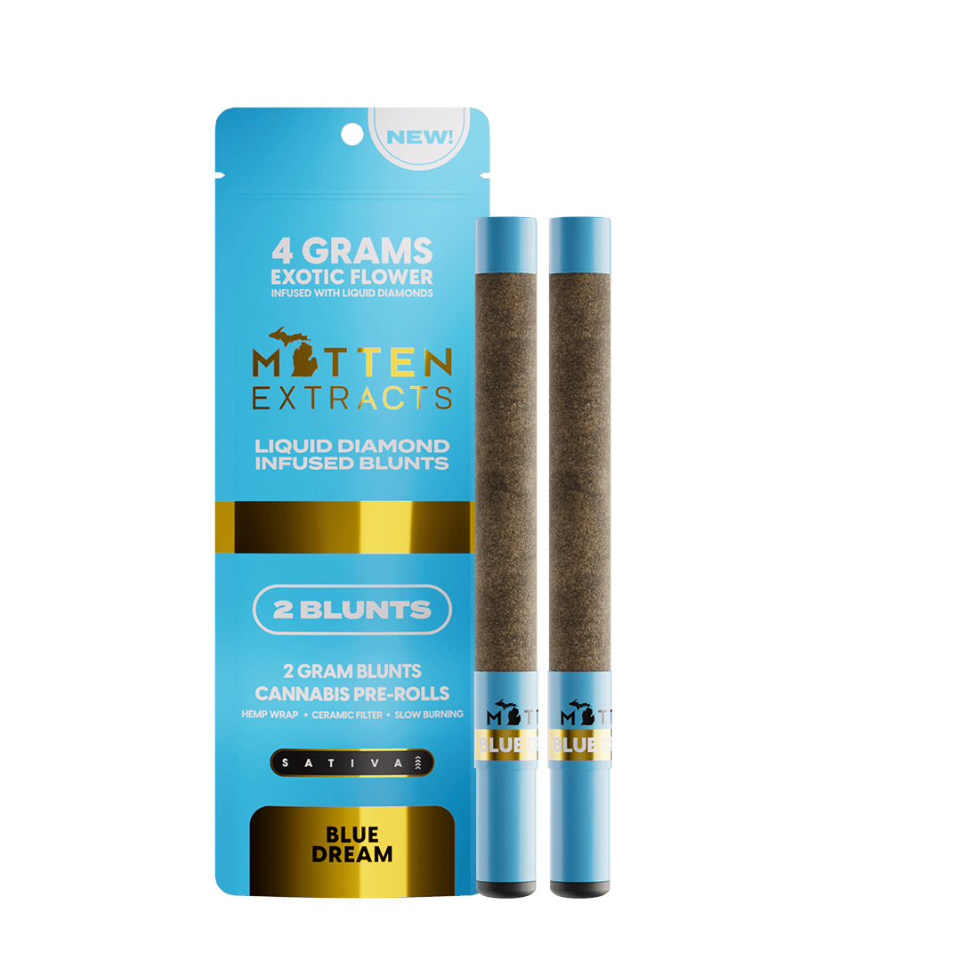Mitten Extracts Blue Dream Infused Blunts | 4g