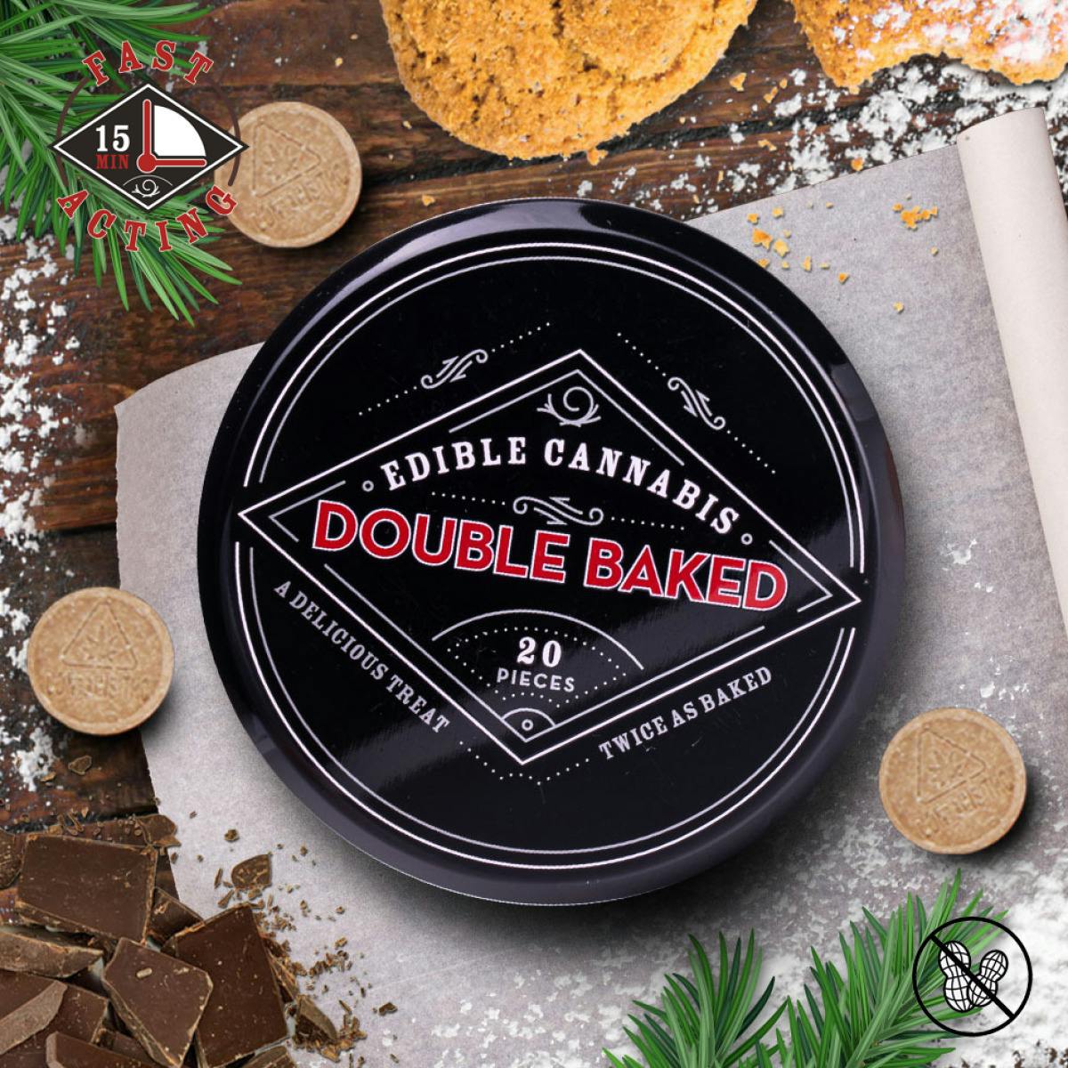 Gingerbread Bites | Chocolates | 20pk | 5mg/ea