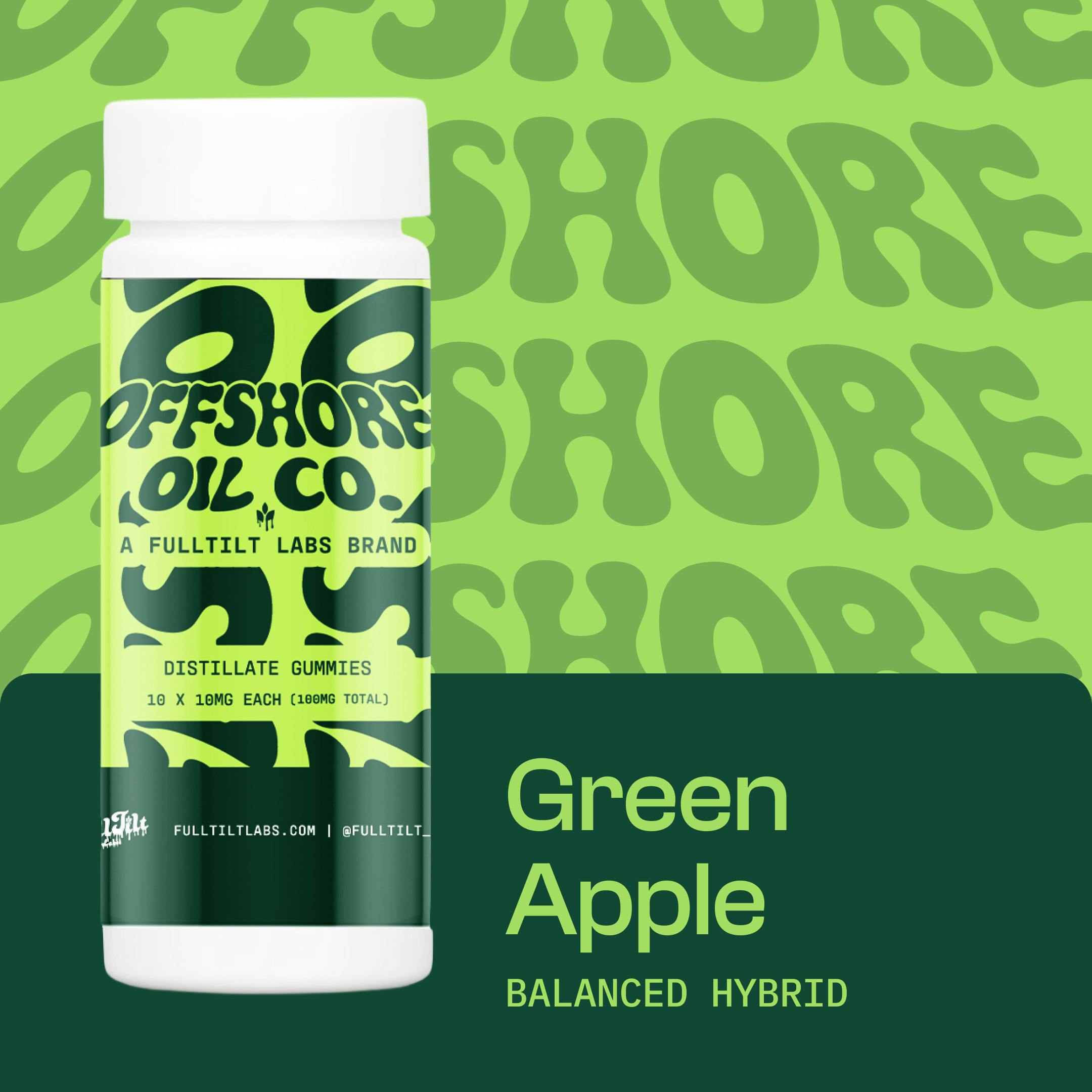 Green Apple | Gummies | 10pk | 10mg/ea at Unity Rd. Cannabis Shop
