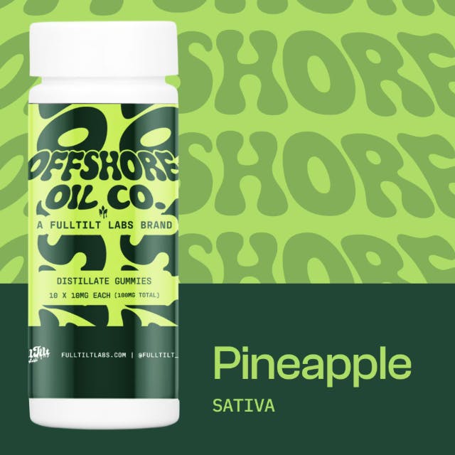 Pineapple | Gummies | 10pk | 10mg/ea at Loud House Dispensary