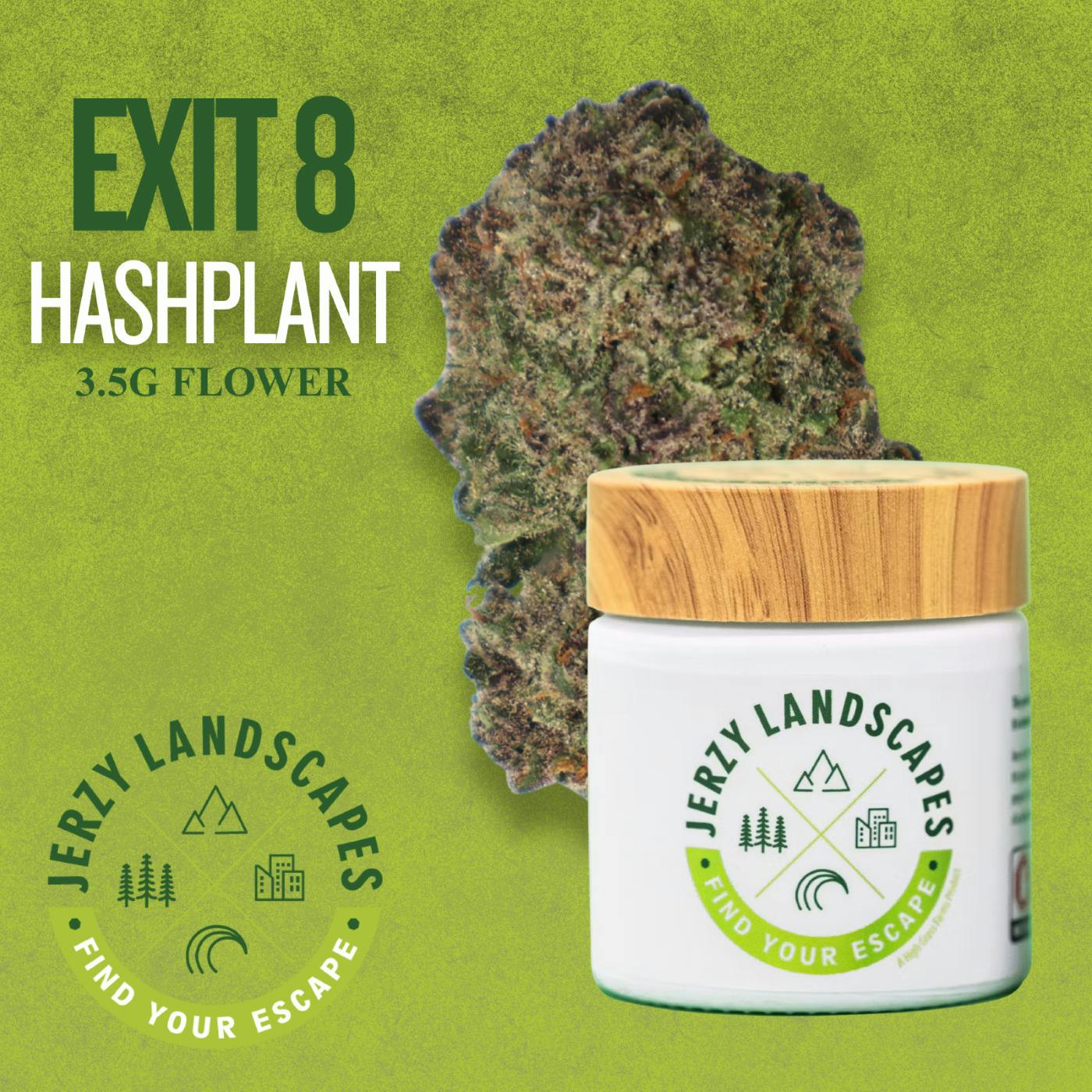 Exit 8 Hashplant | 3.5g