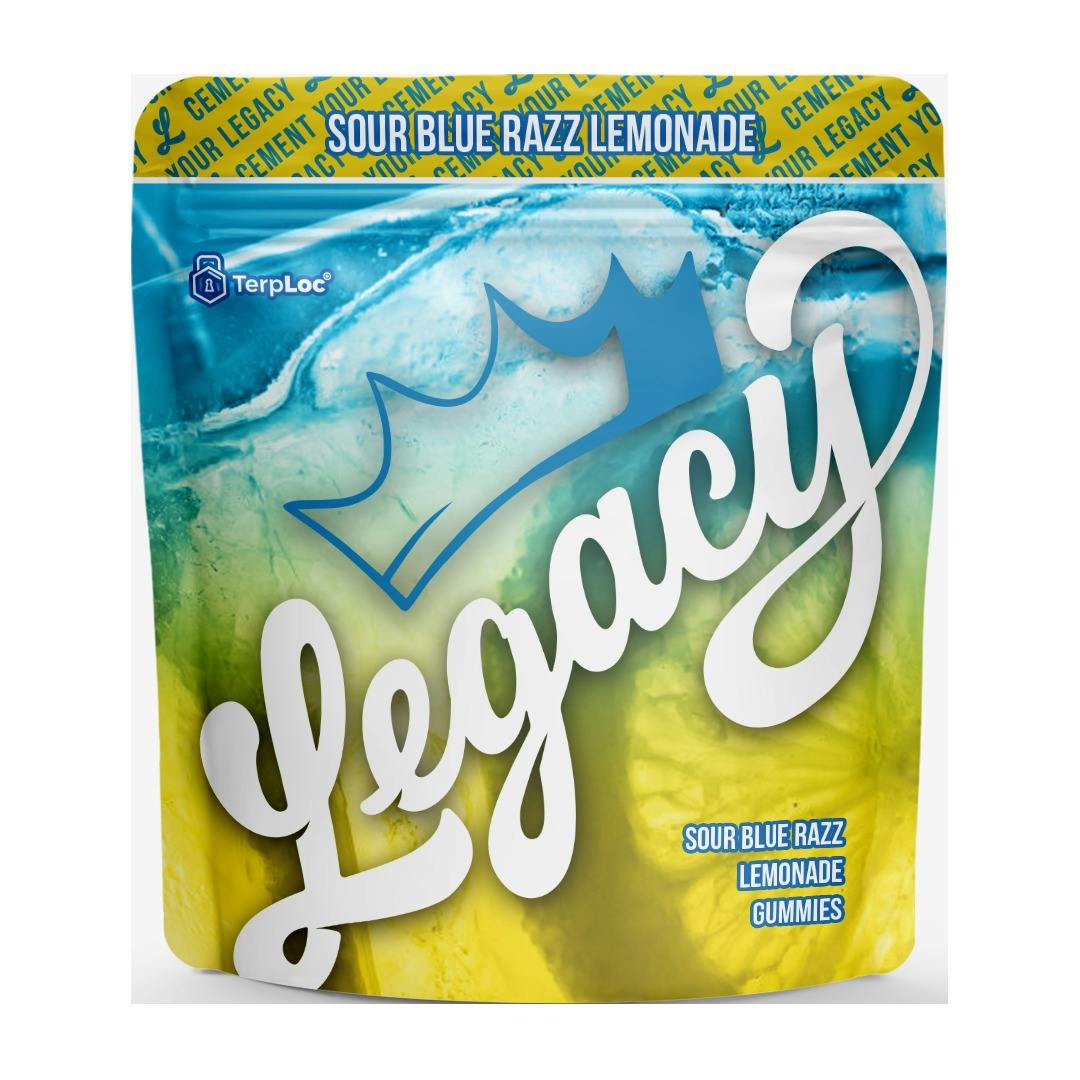 Sour Blue Razz Lemonade | Gummies | 10pk | 10mg/ea at Terrace Cannabis Dispensary - Milan