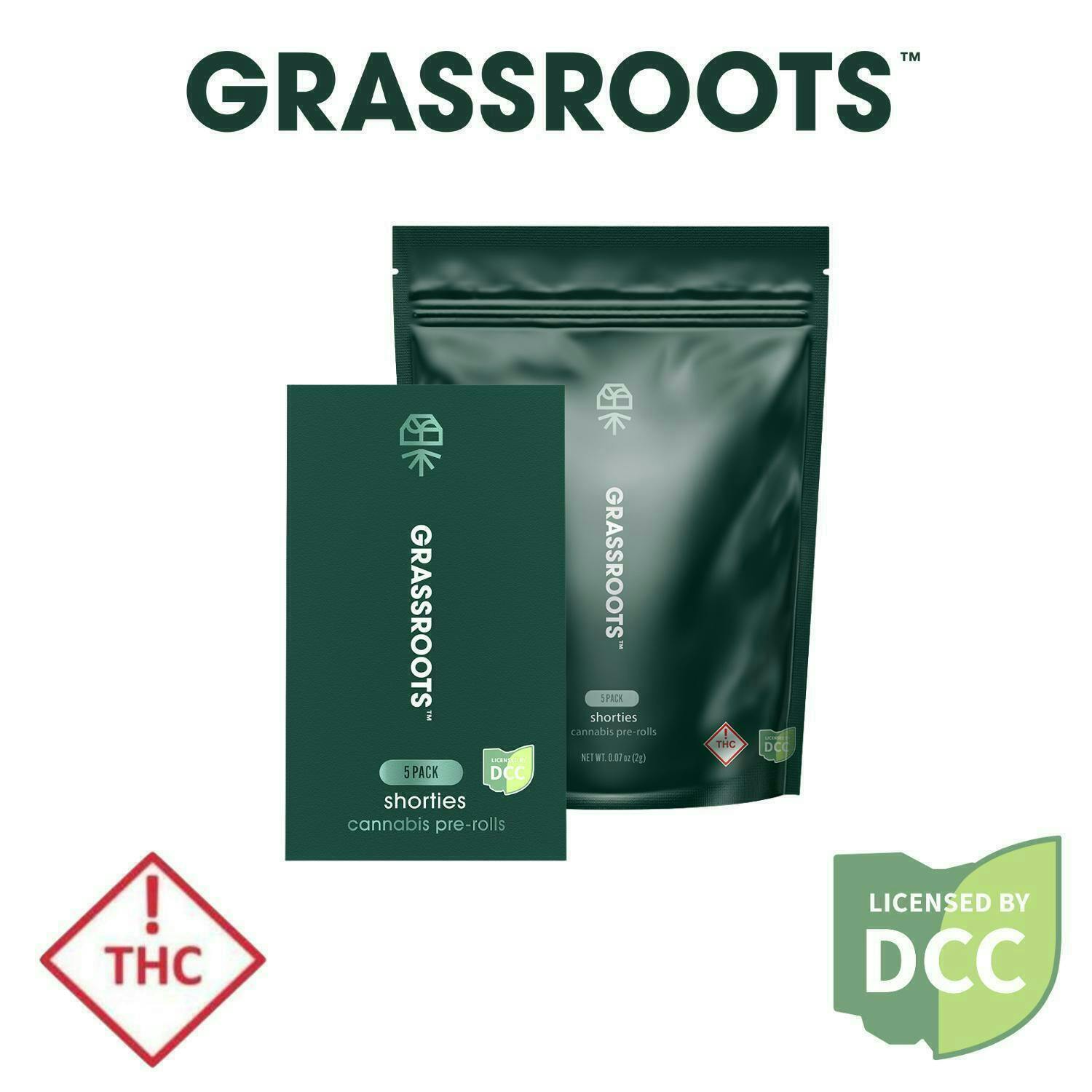 Garlic Cookies | Minis | 0.4g each | 5pk by Grassroots