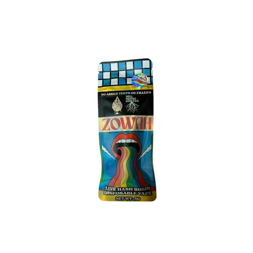 Zowah | Live Rosin Disposable | 0.5g